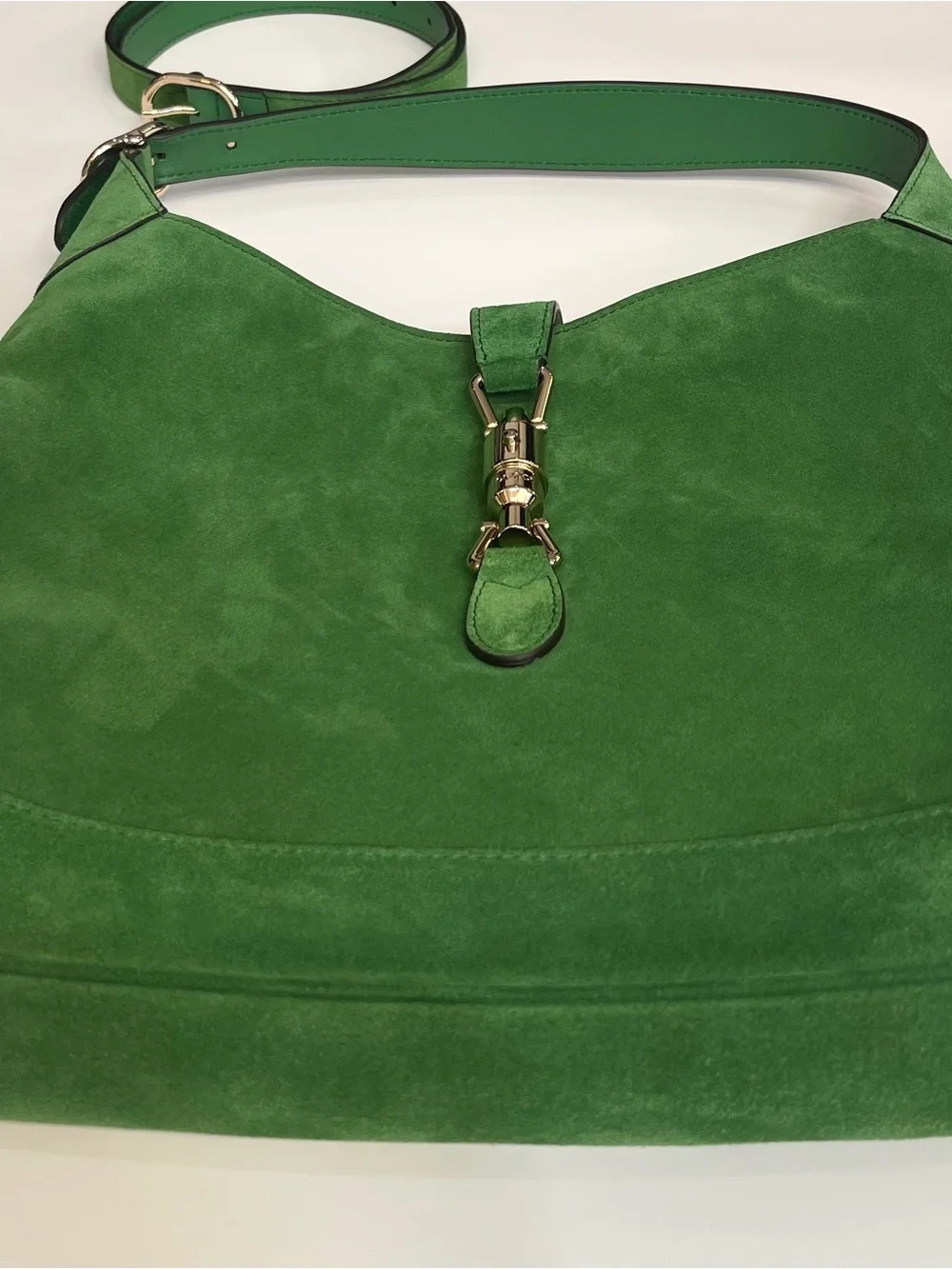 JACKIE GIORNO SUEDE HANDBAG